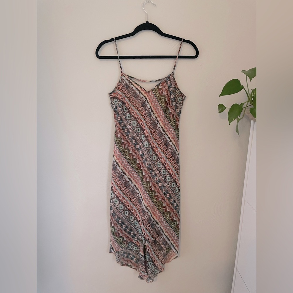 Boho Hi-Low Dress With Low Back Medium